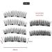 XIUNIA Magnetic Eyelash Set 8D Quantum Magnetic Eyelash Soft Magnetic Technology 2 Pairs Of False Eyelashes with Tweezers Easy to Wear - Buy Online on GoSupps.com