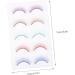 POPETPOP 5 Pairs Colored False Eyelashes Makeup Eyelashes Synthetic Fiber Eyelash Cross Eyelashes Fluffy Eyelashes False Eye Lashes European and Artificial Fiber Makeup Tools - Buy Online on GoSupps.com
