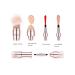 Bling Toman 4 in 1 Makeup Brush Set - Rose Gold Mini Travel Brushes - Buy Online on GoSupps.com
