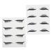 DOITOOL 8 Pairs Glitter Eyeliner Stickers Lash Decals Beauty Makeup Supplies Miss Water Proof Cosmetics 1 count (Pack of 1) As Shown
