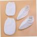 minkissy 2 Pairs Dog Treat Jar Wig Bags Satin Laundry Dispenser Hen Party Games Paraffin Wax Gloves Clipper Grippers Kerchief for Women Tooth Gem Sequin Cosmetic Bag Hand Product White - Buy Online on GoSupps.com