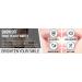 DENTAGENIE Teeth Whitening Strips - 6% Hydrogen Peroxide Gel for Whiter Teeth | 28 No Slip White Strips for Tooth Whitening in 30 Minutes a Day - Buy Online on GoSupps.com