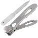Easy to Use Extended Handle Professional Nail Clipper Nail Clipper Easy to Hold Beauty Salon for Home Manicure Store The Man(Silver Nail Clippers + File twopiece Set) Silver Nail Clippers + File Two-piece Set - Buy Online on GoSupps.com