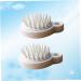 Beaupretty 6-Pack Silicone Luffa Back Scrubber & Razor Head Massager Japan White Healthcare for Scalp & Nasal Care - Buy Online on GoSupps.com