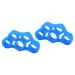 Finger Strength Exerciser Portable 2 Pcs Improve Finger Grip Finger Movement Washable Finger Strengthening for Elderly to Exercise Royalblue 8.8lb