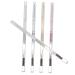 Angoily 5pcs Tools Eye Brush with Pencils S Double-head Brown Pencil Thin Pens Makeup Eyebrow