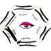 Eyeliner Disc - 6-in-1 Precise Stencil for Cat-Eye & Smokey Eyes | Shop Internationally - Buy Online on GoSupps.com