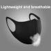 10 Pcs Black Stretchy Soft Fabric Face Mask - Washable Reusable Cloth Masks for Fashion Unisex - Buy Online on GoSupps.com