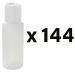 KOALA Clear Refillable Bottles - Leak Proof Push Down Cap - BPA Free - Ideal for Lotions, Shampoo, Conditioner - 2oz Travel Size Hand Sanitizer Refills - Pack of 144 - Buy Online on GoSupps.com