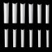 NO C Curve Square Nail Tips - NO C Curve Long Nail Tips - Yimart 600pcs No C Curve XXXL Square Straight False Nail Tips Half Cover Clear Natural Extra Long Fake Nails (Natural)