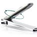 UNbit Nail Clipper Adult Nail Clippers/Stainless Steel Black Nail Clippers 81mm Stainless Steel High-end Nail Tool Scissors Finger Knife - Buy Online on GoSupps.com