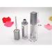 Healthcom 10 Pcs 7.5ml Square Clear Lip Gloss Tubes with Mirror LED Light - Refillable Cosmetic Containers for Women and Girls (Silver) - Buy Online on GoSupps.com