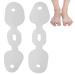 Toe Straightener Silicone Separator Pads for Bunion Relief | Unisex Comfort | International Shipping - Buy Online on GoSupps.com