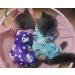 XPUDAC Small Dog Pajamas 4-Piece Set | Puppy Onesies for Christmas | Pet Sleeper Outfits | Cat and Doggie Jammies | Duck, Strawberry, Unicorn | Size Small 3.5-7 LBs - Buy Online on GoSupps.com