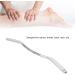 Gua Sha Tool - Toxin-Discharging Stainless Steel Massage for Neck & Ankle Relief | Comfortable Hold for Home Use - Buy Online on GoSupps.com