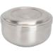 Saluaqui Facial Mask Mixing Bowl with Lid 304 Stainless Steel Mixing Bowl for Facial Mask Mud Mask and Other Skincare Products - Buy Online on GoSupps.com