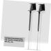 Buy Housoutil 6 Pcs Double Head Eyebrow Comb & Brush Set - Black Makeup Tools for Eyelashes & Brows | International Shipping Available - Buy Online on GoSupps.com