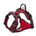 Truelove no pull dog harness reflective dog harness for dogs adjustable soft padded pet vest with simple operating handle TLH56512 S Red