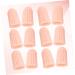 Healeved Silicone Gel Toe Sleeve Protectors - 18 Pairs/12pcs Anti-Friction Toe Covers - Skin Color - 4.5X2.1 cm - Buy Online on GoSupps.com