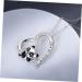 CALLARON 1pc Heart Panda Necklace Necklaces Unique Necklace Neck Chain Pendant Woman Alloy Decorate - Buy Online on GoSupps.com