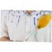 Healeved 2-Piece Face Massage Tools | Facial Roller & Cleaning Device | Muscle Roller Stick - White & Orange - 34x6cm - International Shipping Available - Buy Online on GoSupps.com