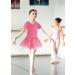 MOLLDAN Girls Ballet Leotard with Shiny Skirt and Ruffle Sleeves - Z-bow Burgundy - Size 6-8 Years - Buy Online on GoSupps.com