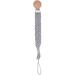 Buy TSBB Crochet Pacifier Clip BPA Free Woven Cotton Rope Dummy Nipple Holder | Safe & Stylish International Shipping - Buy Online on GoSupps.com