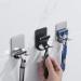 Lurrose Stainless Steel 6th Shaver Holder - High-Performance Bathroom Organizer & Shower Hook for Razors | Utility Storage Hooks - Buy Online on GoSupps.com