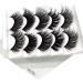 Desikixudy 3D-55(Mixed) Soft And Comfortable Cotton Thread Stem Stereo Multi-Layer Eyelashes Fiber False Eyelashes - Buy Online on GoSupps.com