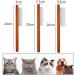 Cat Brush 3 Pcs Solid Wood Pet Comb Grooming Tool Dog Flea Comb Pet Combs Suitable for Cats Dogs Rabbits and Other Pets Grooming Long Hair Hair Cleaning and Flea Cleaning - Buy Online on GoSupps.com