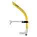 FINIS Original Center-Mount Swimmer's Snorkel for Lap Swimming and Swim Training, Yellow, Adult