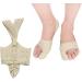 2pcs Shoe Mat Sleeves for Valgus Big Toe Splint - Day & Night Care for Hallux Men Women, Beige - Breathable Bunion Protector & Toe Separators - Buy Online on GoSupps.com