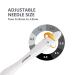 Koi Beauty Professional Derma Stamp Microneedling Pen - Adjustable Titanium Microneedle Roller for Facial and Body Hair Growth - Basic Version - Buy Online on GoSupps.com