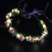 TQUXNGA Delicate Flower Crown Bride Wedding Crown Garland Headband Fashion Woman Luminous Taking Photo Garland Hairband White flower - Buy Online on GoSupps.com