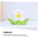 FOMIYES Flower Toothbrush Holder Working Desk toothbrush pencil holder tooth brush pen holder ceramics container cute child white Sitting Desk Toothbrush Counter Holder - Buy Online on GoSupps.com