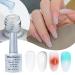 Universal Halo Dye Protein Polish Gel Gradient Manicure Egg Clear Cream UV Gel Nail Polish Nail Supplies for Professionals - (Color: White dye Glue)