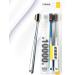 Zumaha Ultra-Like Compact Toothbrush for Adults & Juniors | Manual Spinbrush with 10 000 Bristles Ergonomic Blue & Silver Pack of 2 - Buy Online on GoSupps.com
