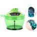 3 Colors Electric Mixer Electric Hair Coloring Bowl Mixer with Removable Fan Blade Fast and Even Mixing Time Saving Convenient Operation Perfect Saturation Stable Perf (Green) - Buy Online on GoSupps.com