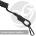 Buy All-in-One Paracord Ovary Cable & Elastic Key Pendant | Lanyard Key Band Stretch Strapping Belt RSG Holder with Carabiner - International Shipping - Buy Online on GoSupps.com