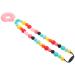 Healvian Toddler Toys Toddler Toys Beaded Necklace Sensory Chew Necklace Donut Teether Necklace Silicone Teething for Toddlers Infant Boys Girls Infant Toys Baby Toys Baby Toys
