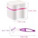 Denture Bath Kit: 2 Cups, 2 Brushes, 2 Strainer Baskets - Ideal for Dentures, Retainers & Mouthguards - Buy Online on GoSupps.com