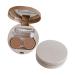 JECOMPRIS Sweet contact lens container contact lens container lentil holder 2 sets colored make-up container travel frame ABS glossy lens container lens storage case