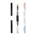 Universal Stainless Steel Nail Art Pen for Women - 2 in 1 Nail Brush for Home Use | Shop Nail Art Supplies - Buy Online on GoSupps.com