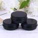Minkissy 20 Pieces 30 ml Aluminium tin jar refillable Container Cosmetic Small tin Round Lip Balm tin can be Used for Salve Spices or Sweets - Buy Online on GoSupps.com
