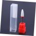 Healeved Nail Grinding Head Nail Drill Bits Manicure Drill Bits Exfoliating Tool Red medium Red - Buy Online on GoSupps.com