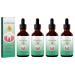 ZHBiwmatn 2024 New 4Pcs Dentizen Drops Gum Regrowth Drops Gum Restore Treatment Drops Repair Gum Regrowth for Receding Gum Rejuvenate Your Gums with Ease 30ml/1fl.oz