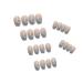 Chtom Ins fake nails wear wear armor removable blue sky cloud nail stone stickers fingernails