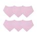 Royal Icon Baby Bandana Bibs - Stylish and Functional Baby Dribble Bibs 0-6 months - Soft and Absorbent Baby bibs 0-6 months - Perfect for Newborn Boys and Girls Bibs Set of 3/6 /12Pc 6 x Pink