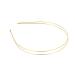 Minkissy 4-Pack Metal Double Terris Elastic Hair Bands - Gold Double Thin Hair Accessories for Women & Girls | Perfect for Weddings & DIY Crafts - Buy Online on GoSupps.com
