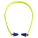 Sellstrom Reusable Banded Ear Plugs  Hearing Protection for Work  25dB NRR  Hi-Viz Green/Blue  S23430 Banded Earplug - Buy Online on GoSupps.com